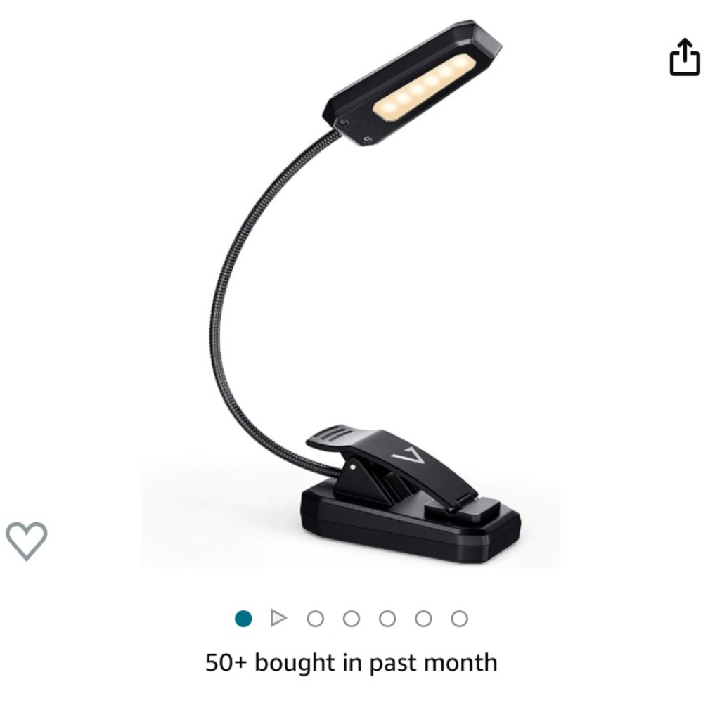 Vont Clip Reading Light